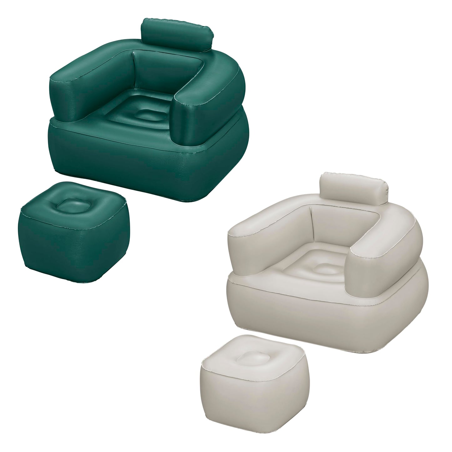 Bestway 42" x 39" x 31.5"/1.07m x 99cm x 80cm Comfi Cube Lounger