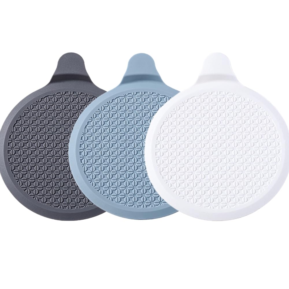 YFTRFR 3 Pcs Silicone Bathtub Stopper Large Sink Plug Drain Stopper Bathtub Drain Cover Suitable for Bathroom Washbasins and Kitchen Sinks Recyclable