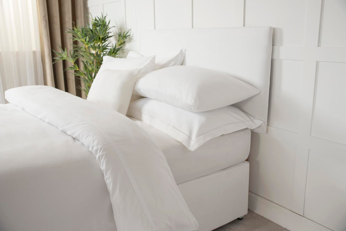 Belledorm Headboard Wrap (White, Double)