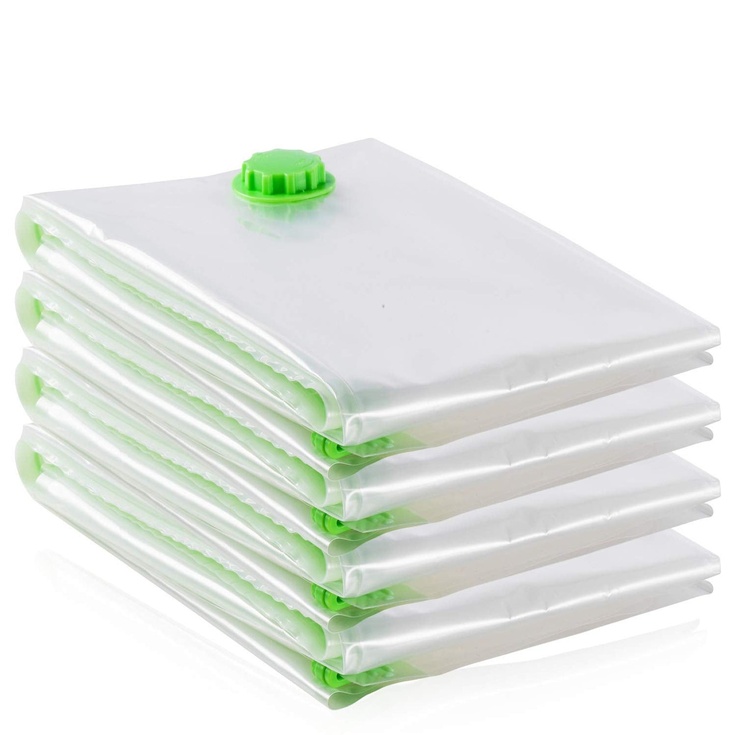 Opaza Extra Large 4 Packs Vacuum Storage Bags, Jumbo [130 x 100 cm] Airtight Space Saver Compression Bags XXL for Clothes,Duvets,Bedding