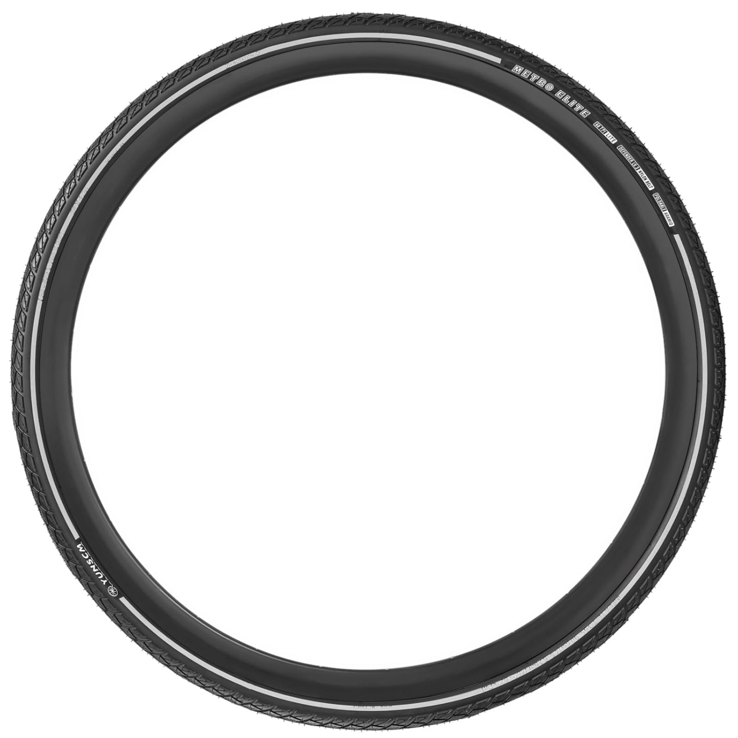 YunSCM 2 Pcs 60TPI 26'' Bike Tyres 26x1.50 ETRTO 40-559 Nylon Anti-puncture and 26'' Bike Tubes AV32mm Schrader Valve 2 Rim Strips, Compatible with