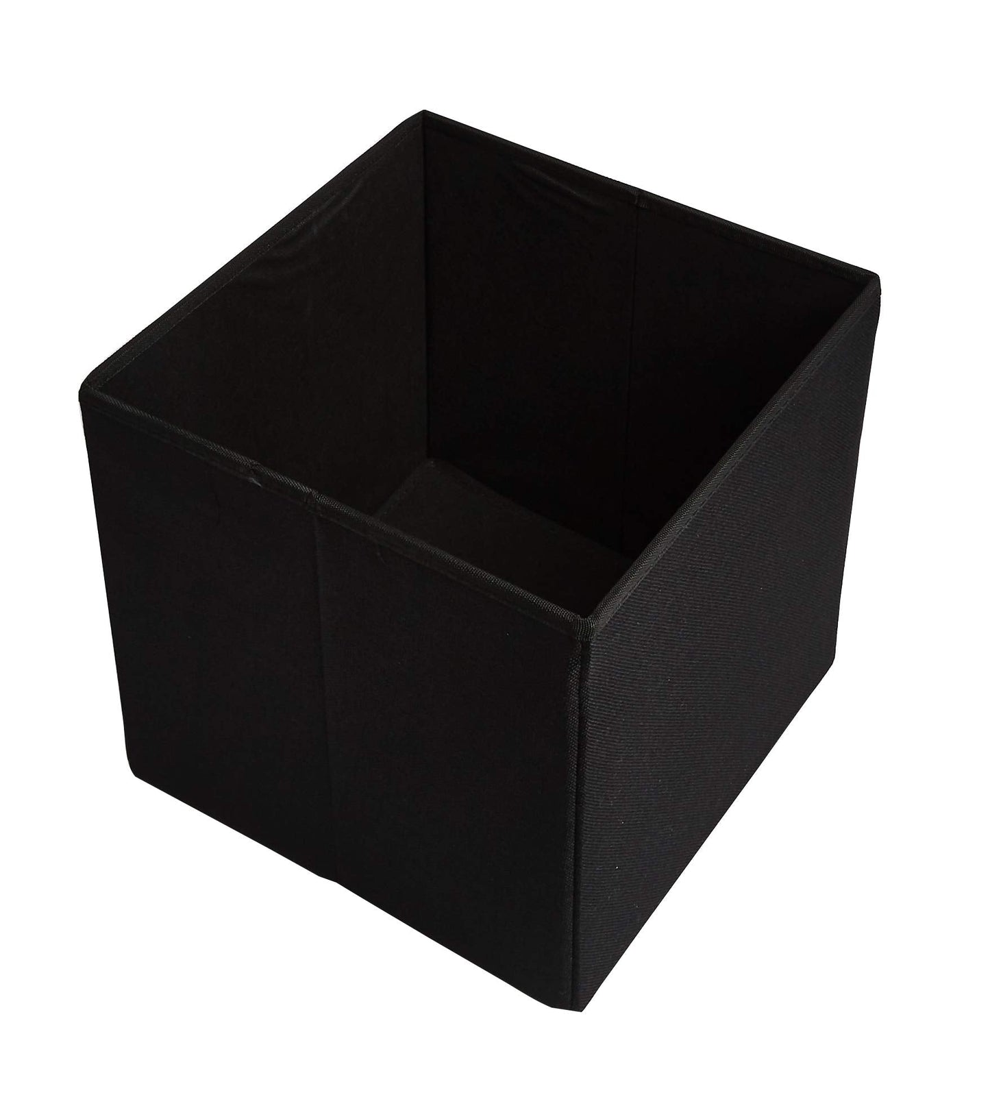 Zuvo Storage Ottoman Fold able Stool Chair and Box in Fabric. Can Hold upto 300kgs, Perfect for Childrens Room, Bedroom, hallway shoe bench