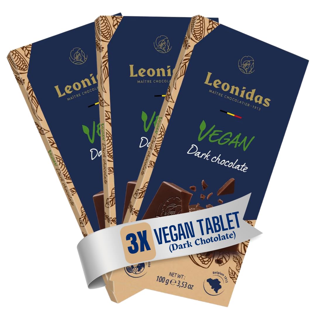 Leonidas Belgian Chocolate Bar (Vegan Dark Chocolate)