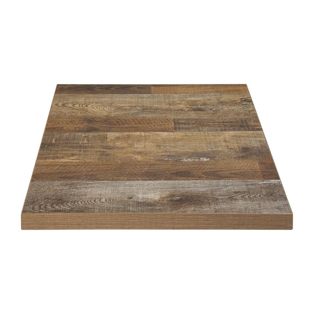 Bolero Pre-Drilled Square Chipboard Table Top, Indoor, 700 mm