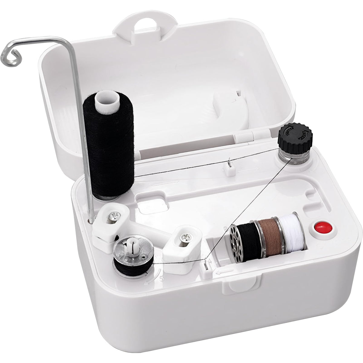 Littleduckling Electric Bobbin Winder Automatic Bobbin Winder for Sewing Machines USB/Battery Powered Portable Bobbin Winder Household Electric Bobbin