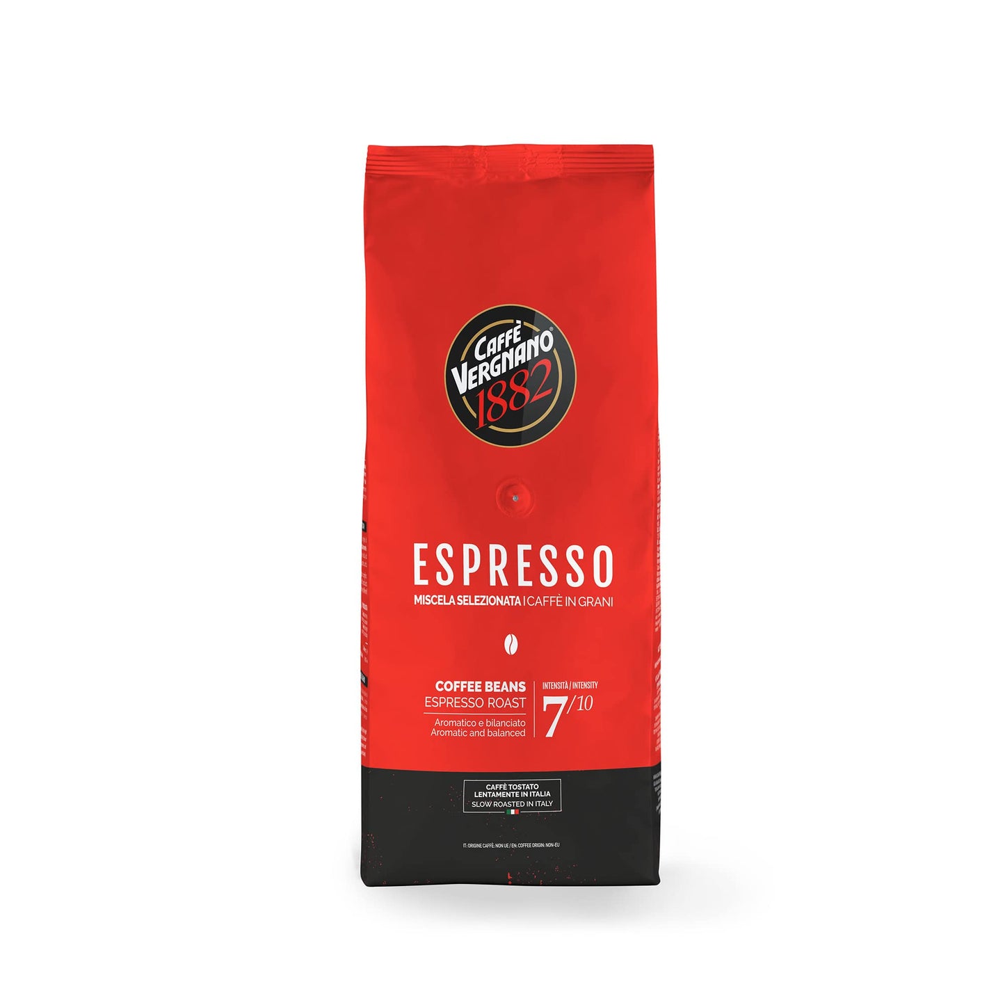 Caff? Vergnano 1882 Espresso whole bean coffee - 1 pack x 1 kg