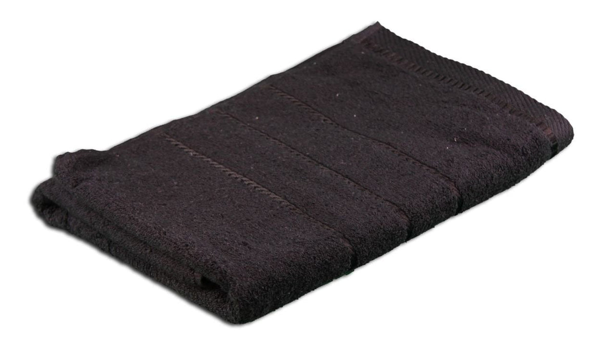 G?zze - Bath Towel, Berlin, 100% Cotton, 70 x 140 cm - Black