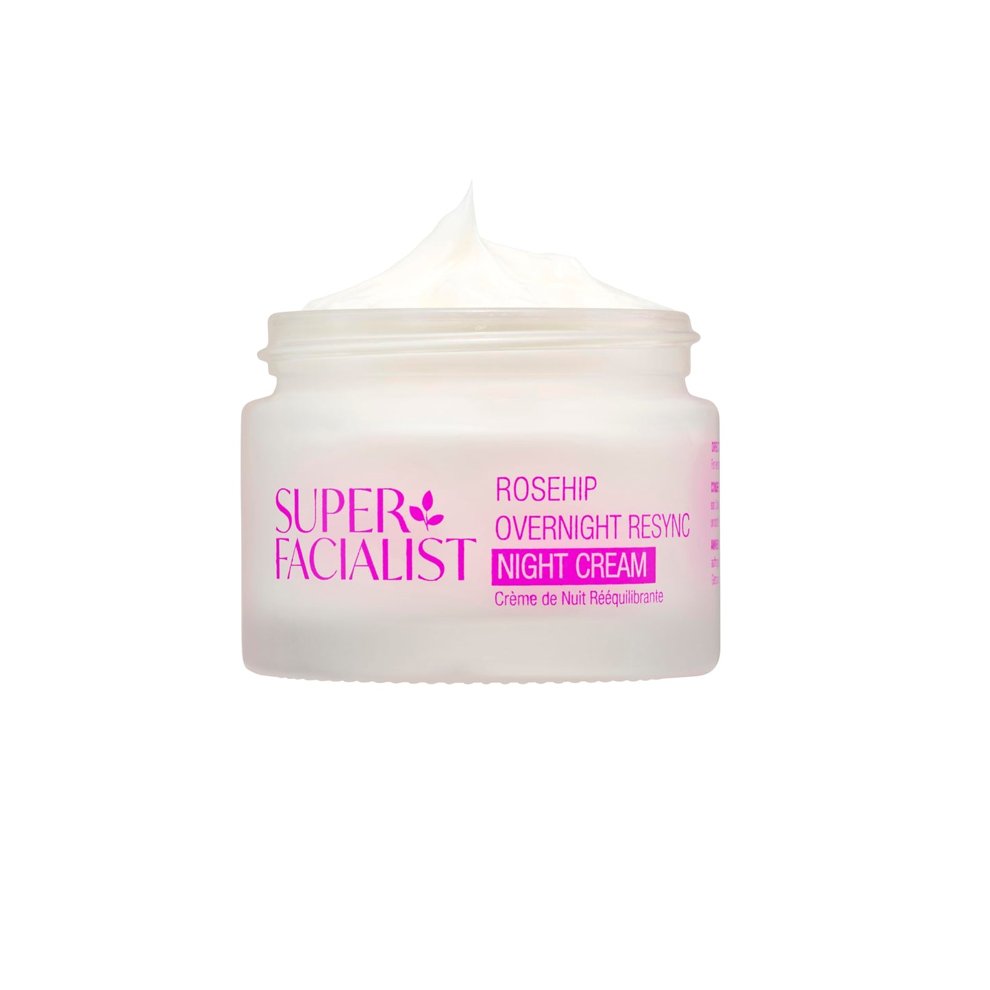 Super Facialist Rosehip Overnight Resync Night Cream - SleepSmart Complex, Moisturiser to Replenish & Rejuvenate Skin with Rosehip Oil, Shea Butter,