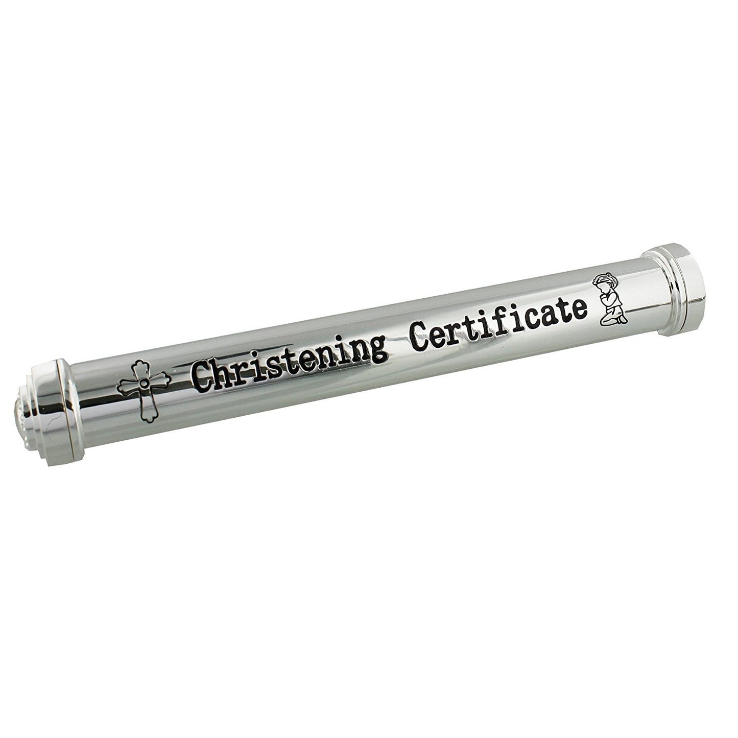 Juliana Silverplated Christening Certificate Holder