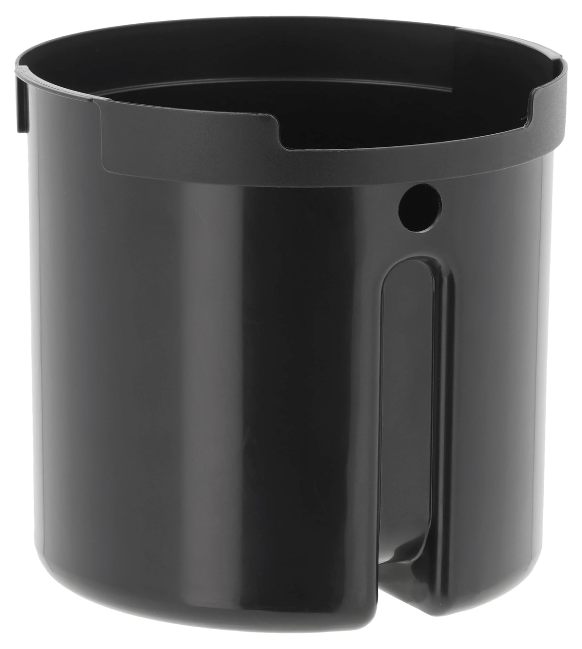 Zone Denmark Ume Bathroom Cosmetic Bin with Lid for Bathroom with Removable Inner Bucket and Soft-Close Diameter 19.5 cm Height 22 cm 4 Litres Grey