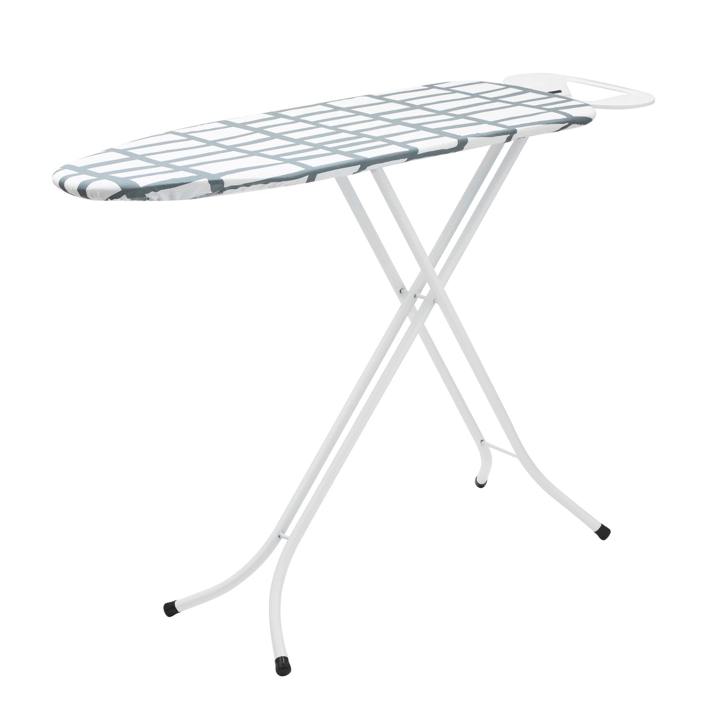 Pifco? Medium Ironing Board - Foldable, Height Adjustable, And Ultra Lightweight Iron Board - Sturdy 4 Leg With Strong Frame And 100% Cotton Cover