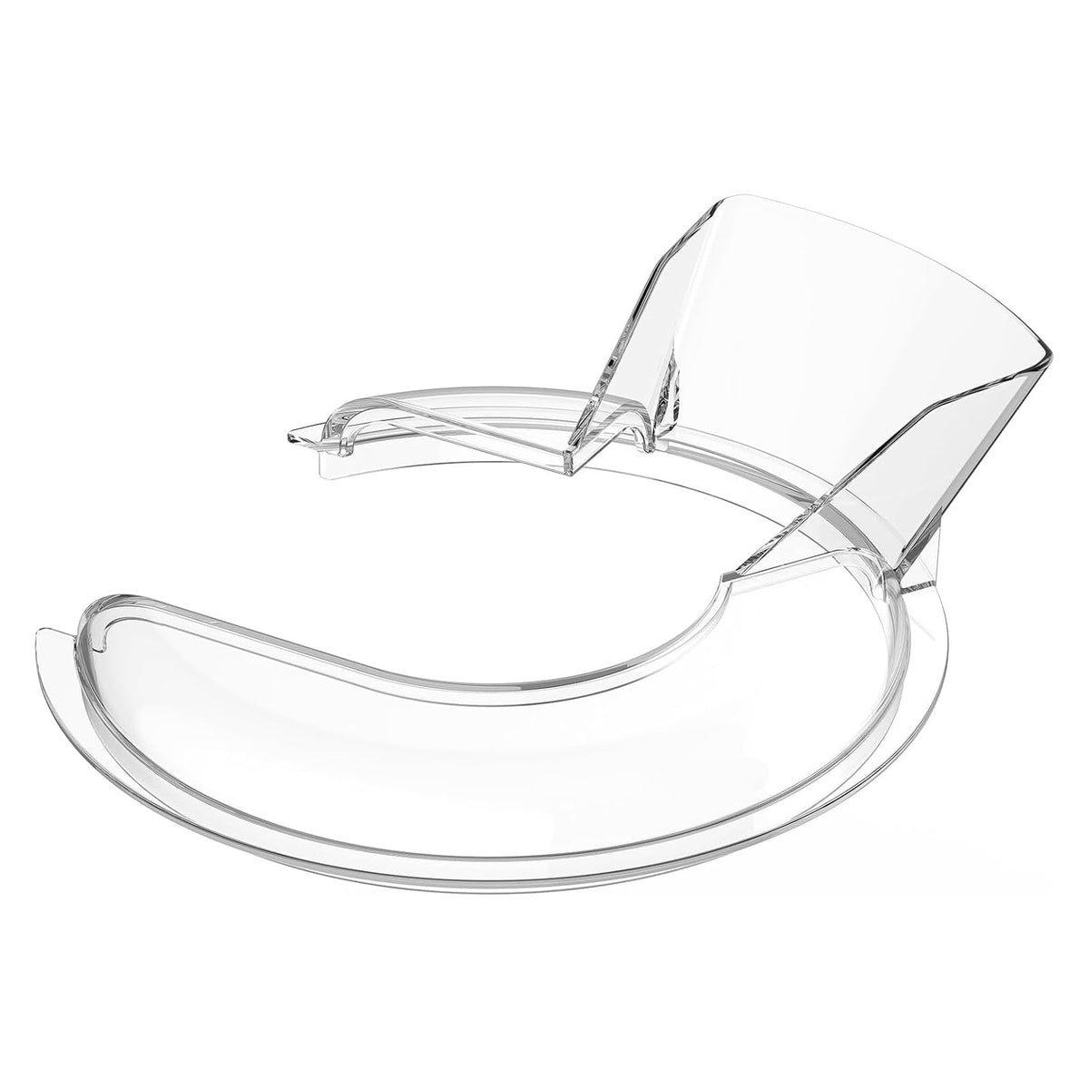 Pouring Shield for KitchenAid 4.5-5 Quart Tilt-Head Stand Mixers Artisan & Classic Series by MMOBIEL ? Pouring Chute & Prevent Splattering ? Splash
