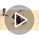 Einhell GC-HM 300 Hand Push Lawnmower -- Manual Lawn-Mower With 30cm Cutting Width, 16L Grass Box, 4 Cutting Height Levels -- Walk-Behind Lawn Mower For Small Gardens, Red & Black