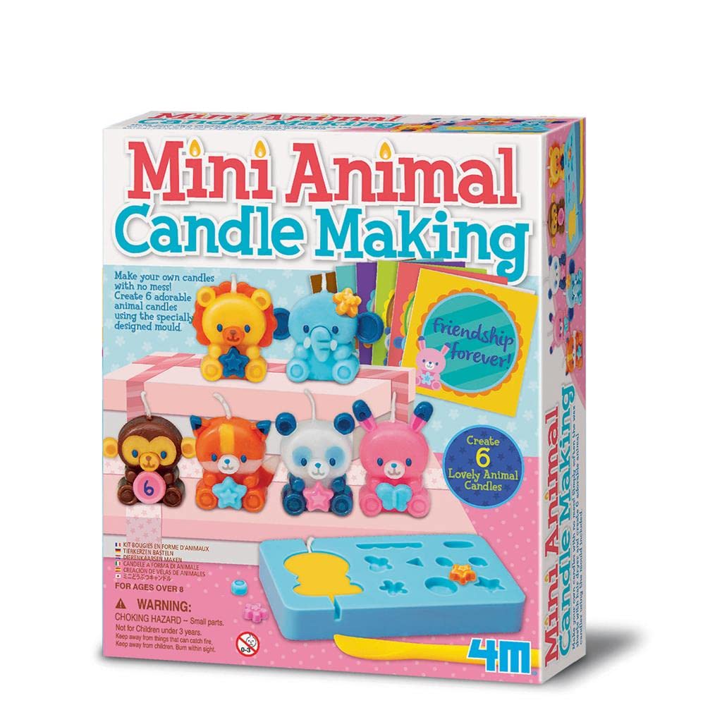 4M Mini Animal Candle Making Kit, Onesize