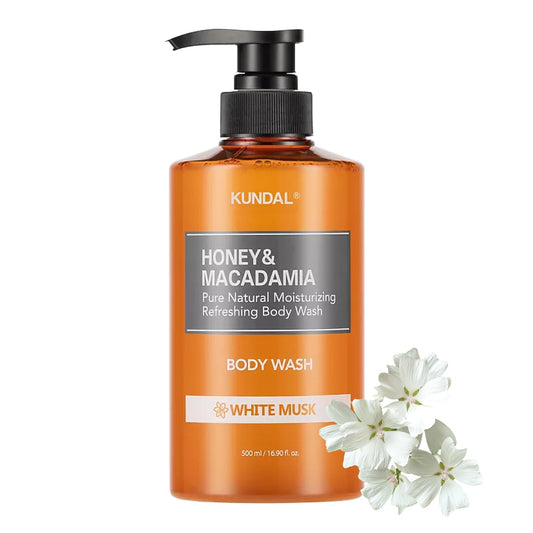 [KUNDAL] Pure Body Wash 500ml (White Musk)
