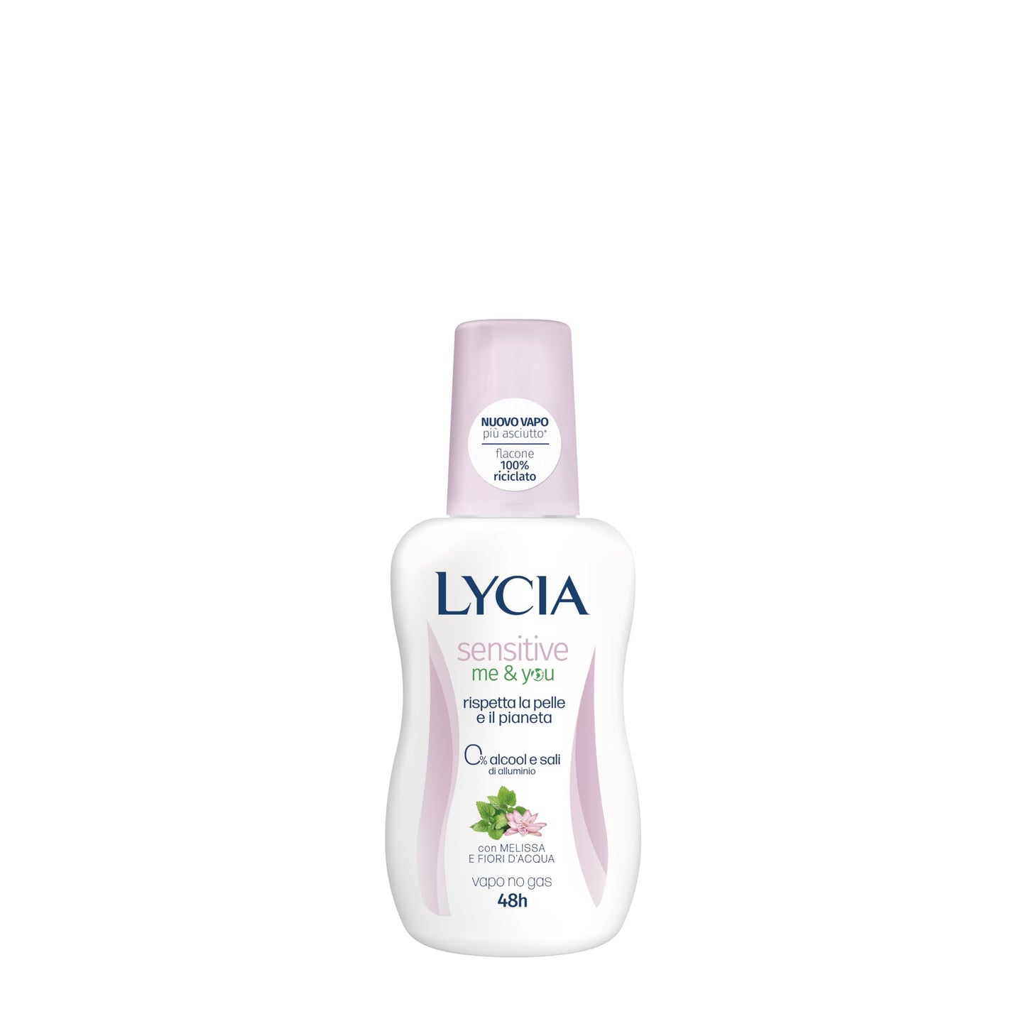 Lycia Deo No Gas Sensitive Me & You with melissa and water blossom, 75 ml