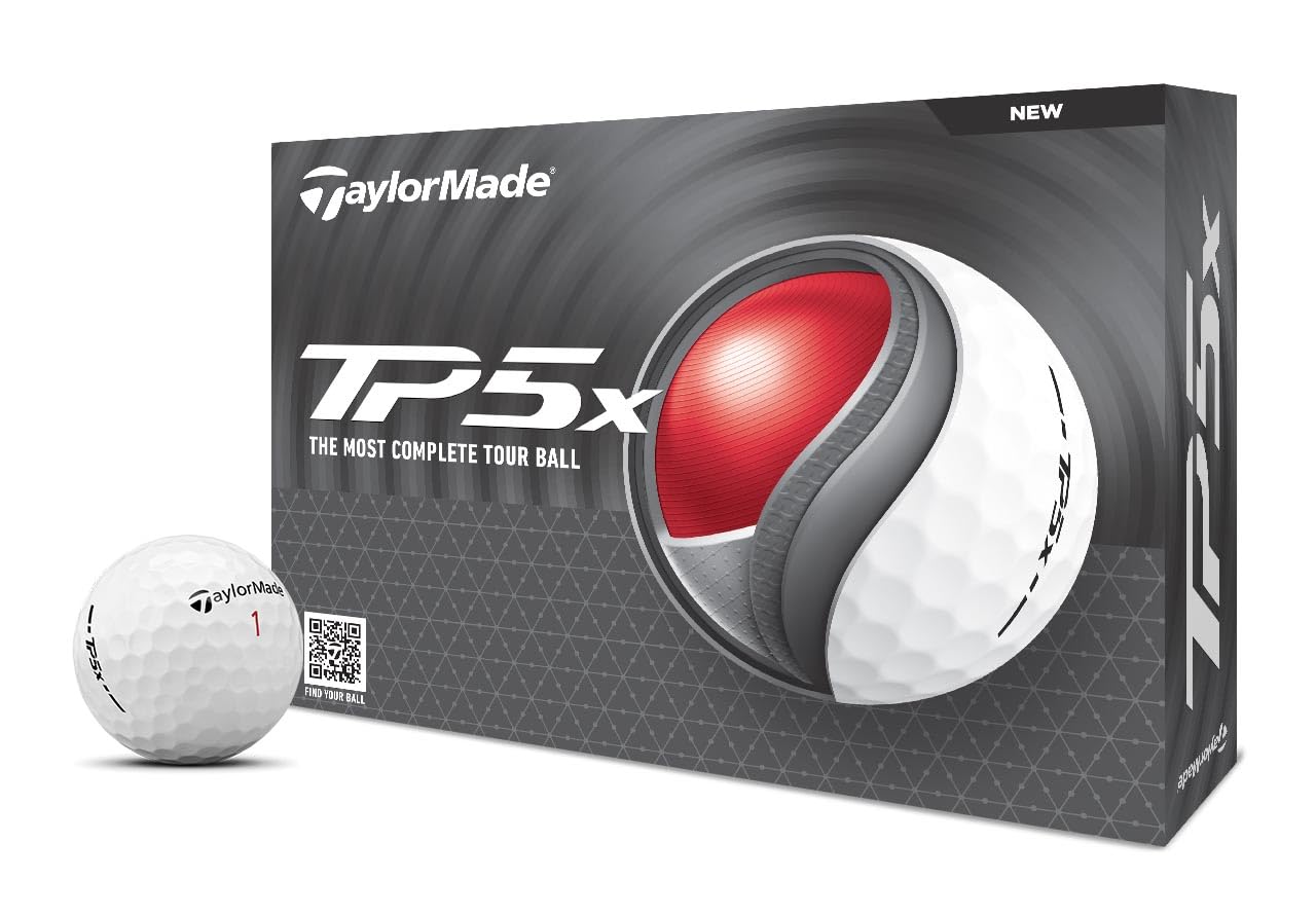 TaylorMade Golf 2024 TP5x Golf Balls One Dozen
