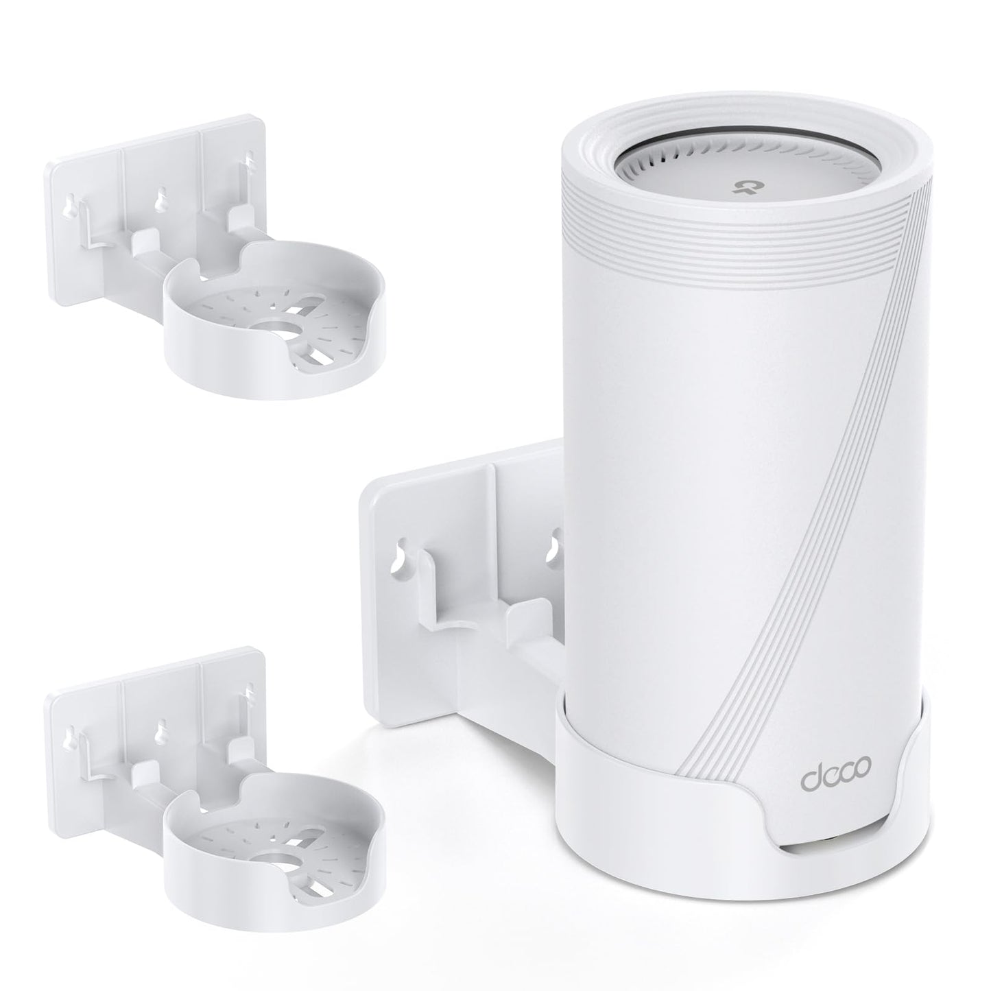 Deco Mesh Wall Mount for Deco WiFi 7 Mesh System BE63/BE75/BE85/BE95/BE10000/BE17000/BE22000/BE33000 BE Serie, Deco Mesh Wi-Fi 7 Mount Bracket Holder,