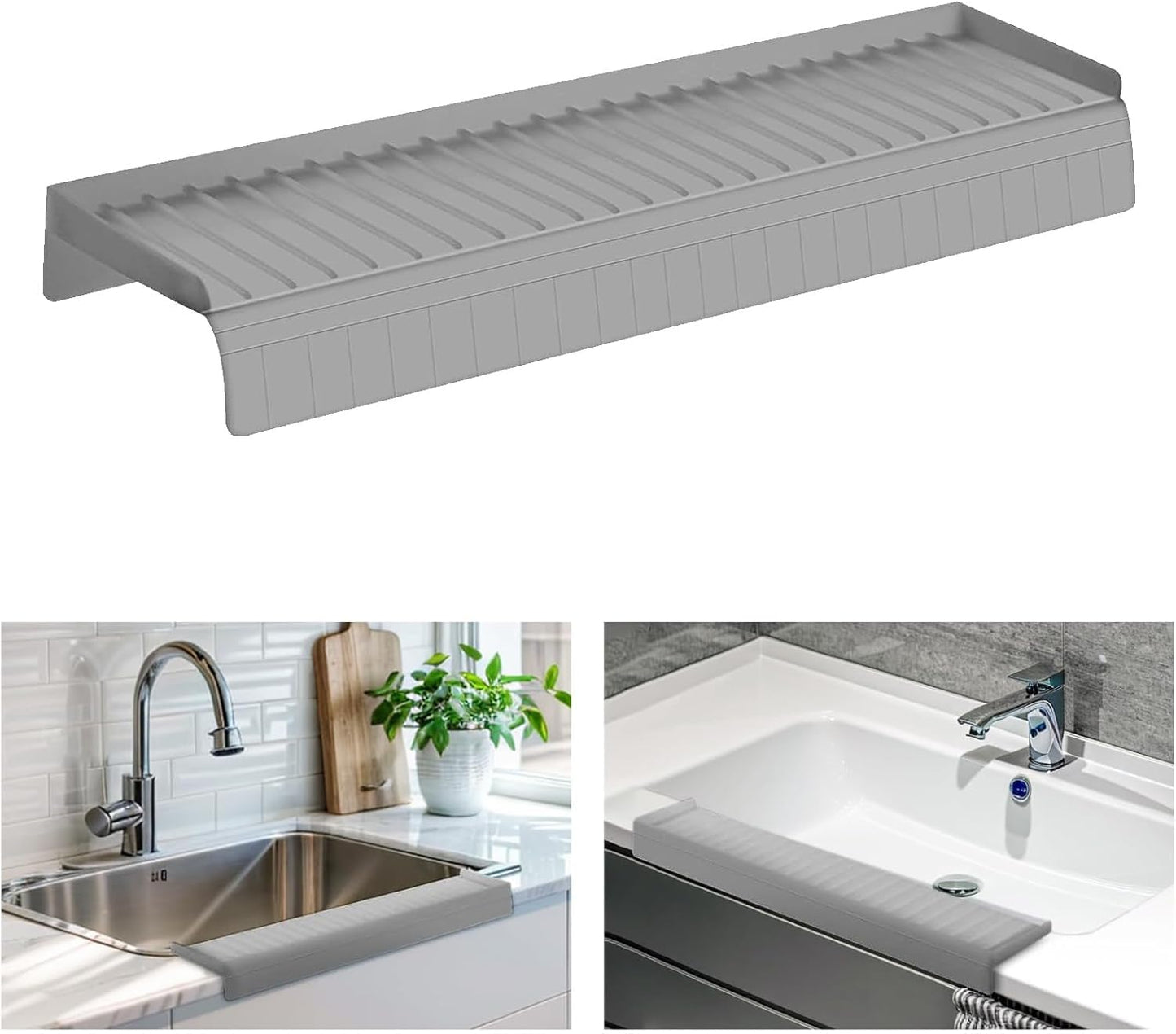 Sink Protector Countertop Guard Retractable Silicone Splashback for Kitchen Bathtubs OVAQUIXIggwa74e52d11