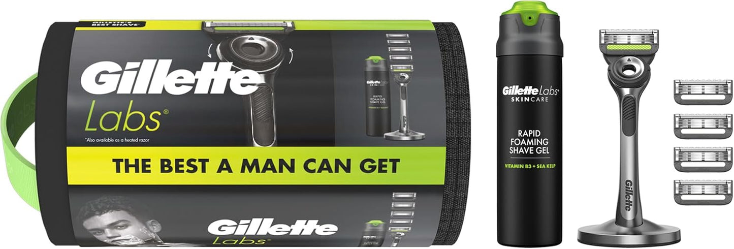 GilletteLabs Men's Razor,  Washbag Gift Set. New but missing original packaging.
