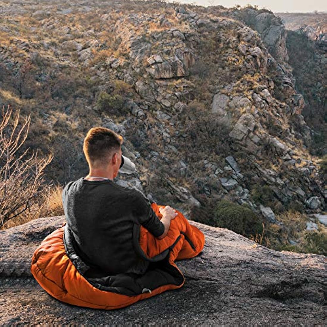 Bessport Sleeping Bag, 4 Seasons 0°C Sleeping Bag, Small Pack Size & Ultralight Outdoor Sleeping Bag, Mummy Sleeping Bag for Camping, Travel, Outdoor and Tent