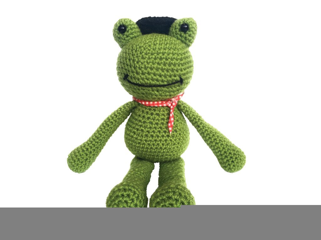 The Crafty Kit Co. Crochet Kit-Frankie Frog