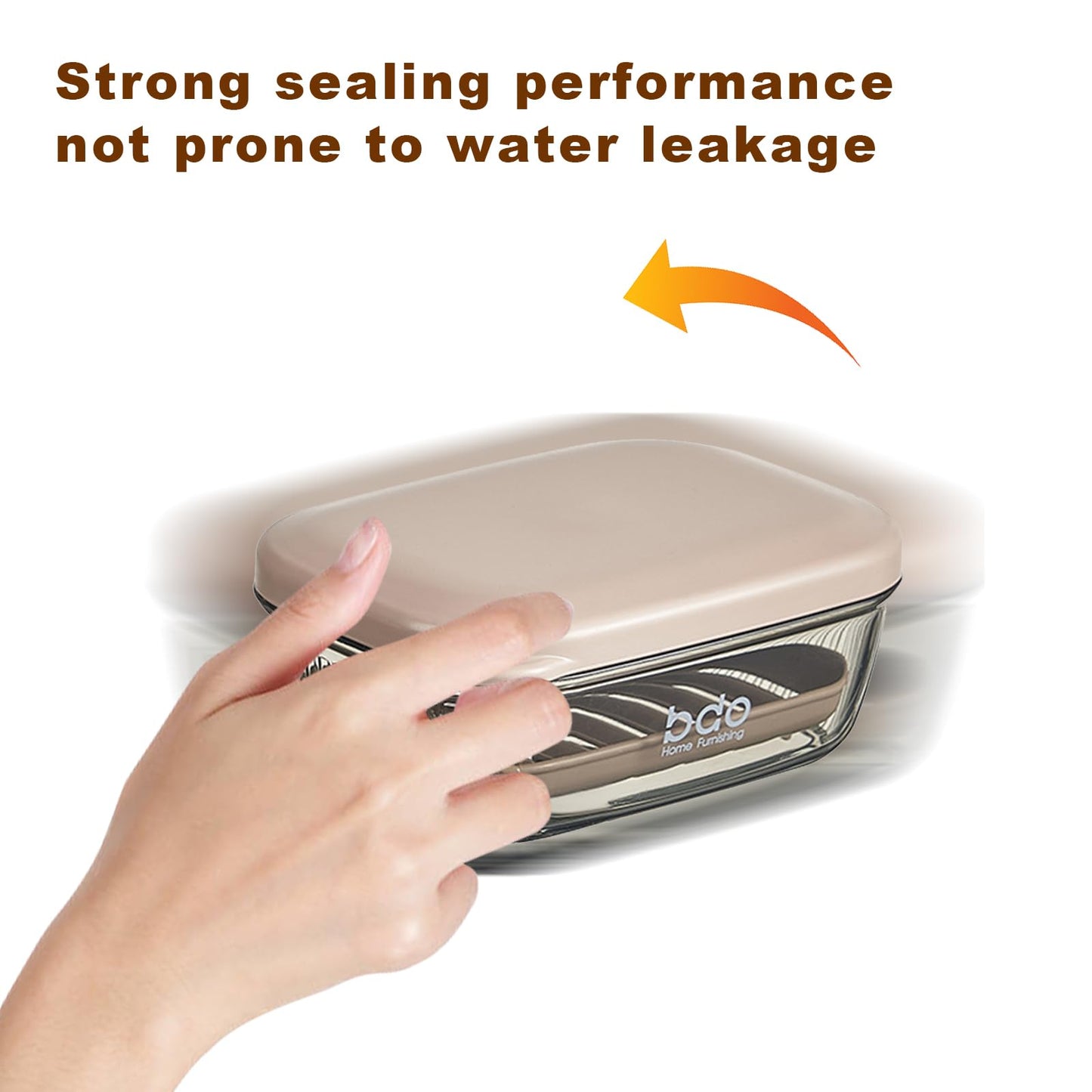 Travel Soap Case with Lid, Portable Moisture-Resistant Holder, PP