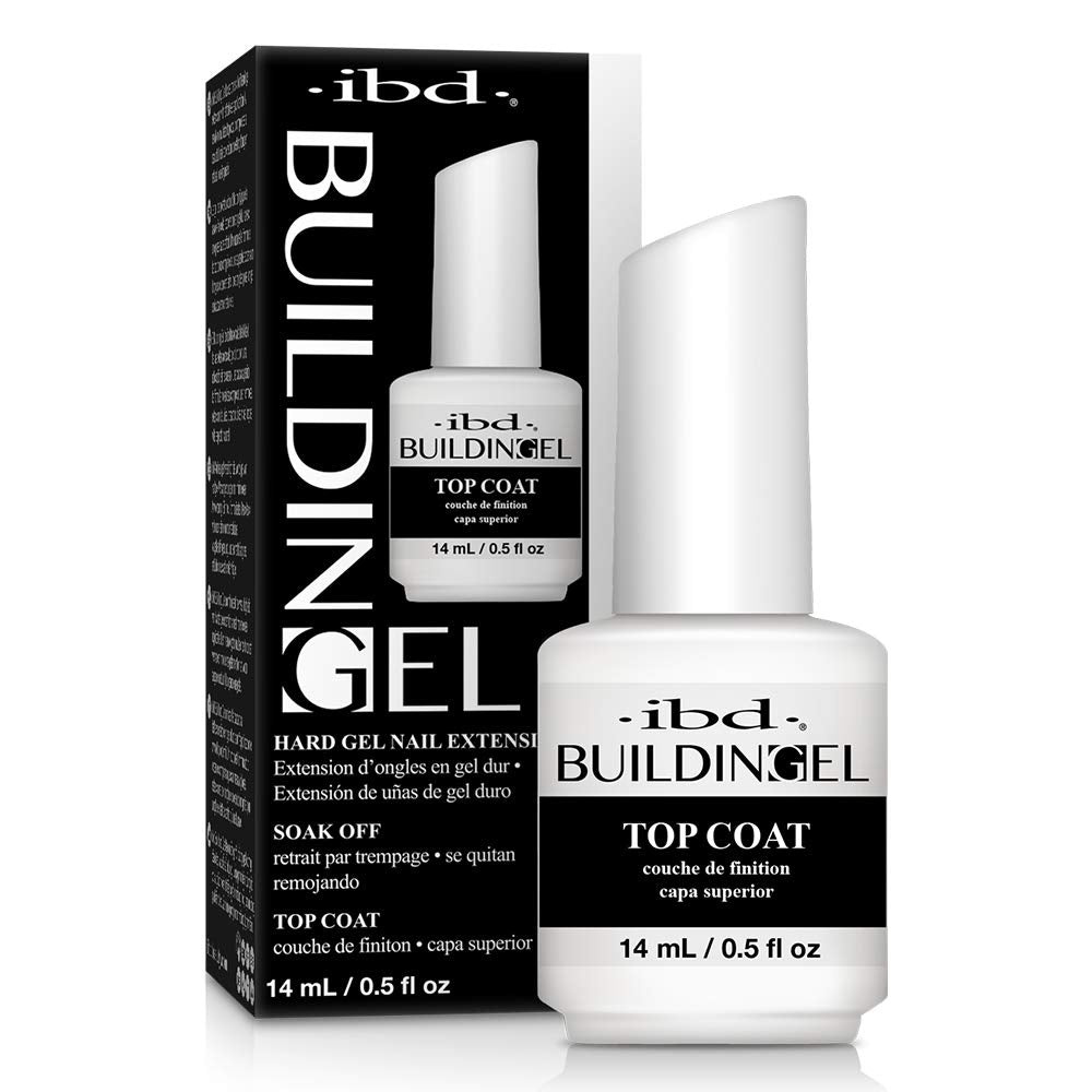 ibd - Building Gel - Hard Gel Nail Extension - Top Coat - 14ml / 0.5oz