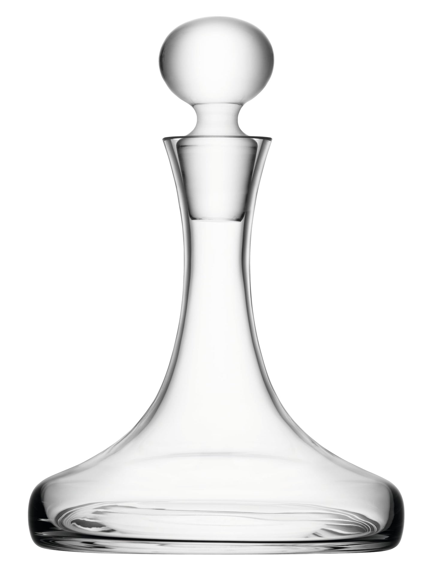 LSA International Bar Ships Decanter 1 Litre Clear| 1 Unit | Mouthblown and Handmade Glass | BR32