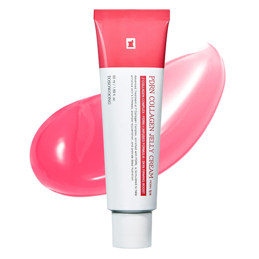 TOSOWOONG PDRN Collagen Jelly Cream with 5,000ppm Salmon DNA PDRN, Niacinamide & Hydrolyzed Collagen, Hydrating & Radiance Boosting Korean Skincare,