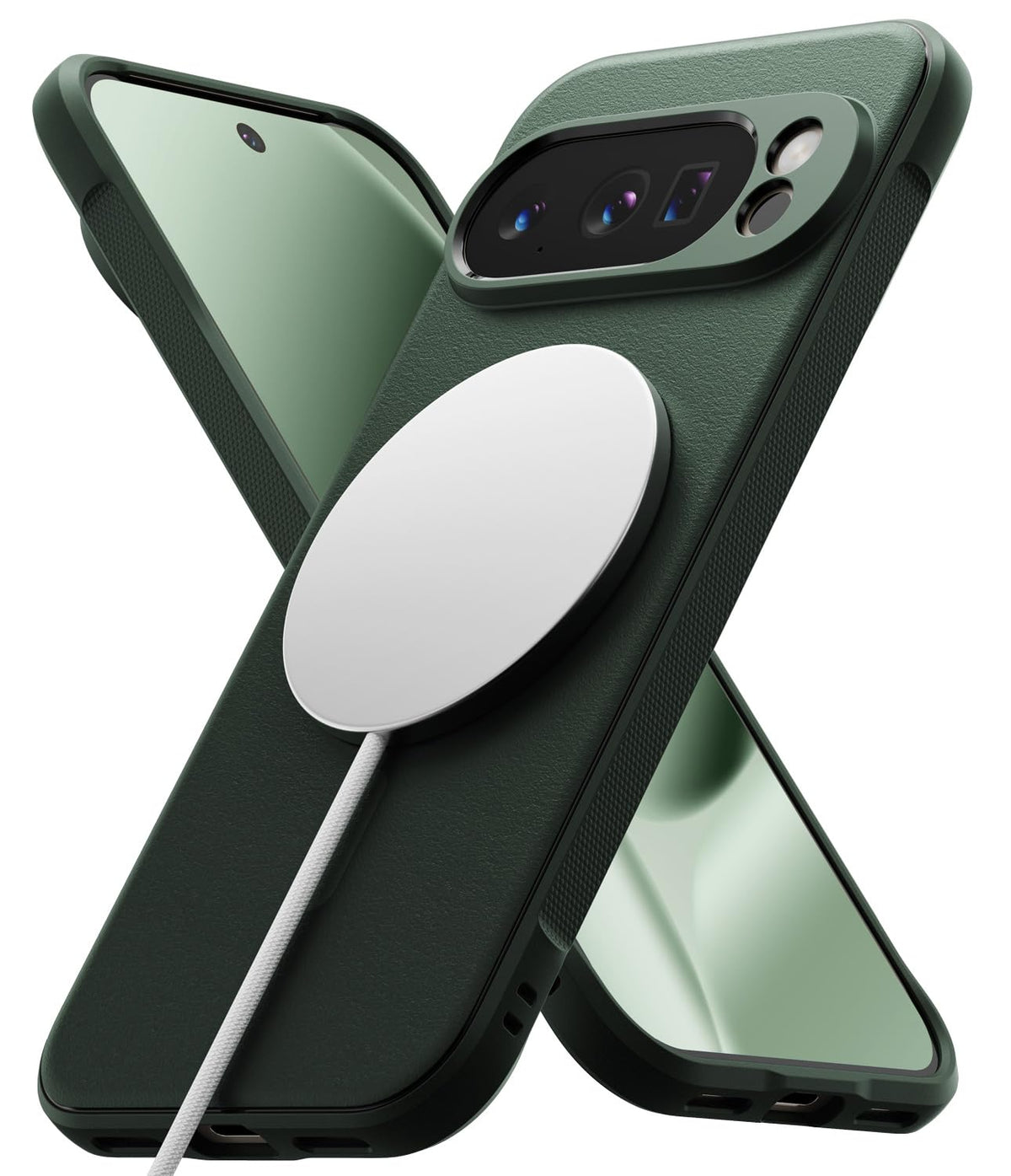 Ringke Onyx Designed for Google Pixel 10 Pro Case [Compatible with Pixelsnap/MagSafe] [Non-Slip] Anti-Fingerprint Slim-Fit Protective Cover with