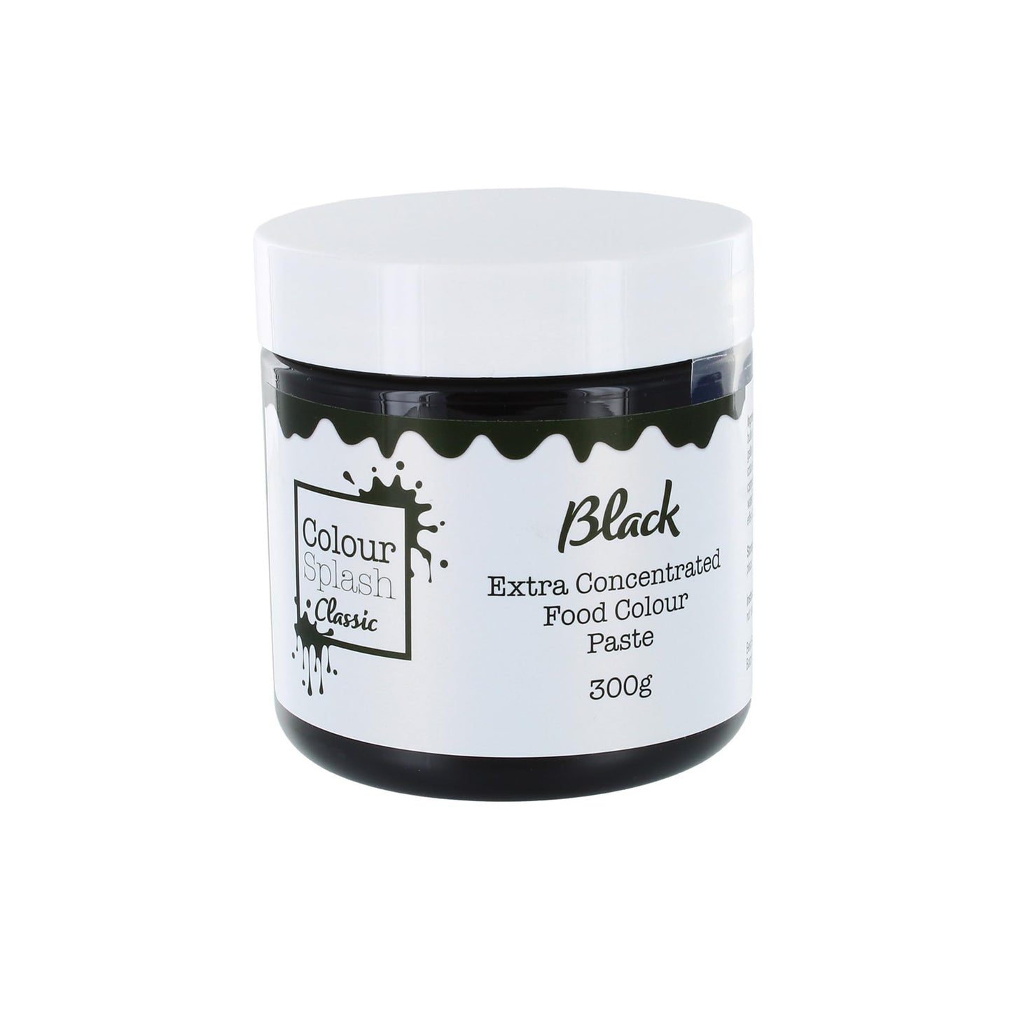 Colour Splash Extra Concentrated Food Colouring Paste | Black | Vibrant Edible Colour For Baking, Colours Fondant, Buttercream, Cake Mix - 300g