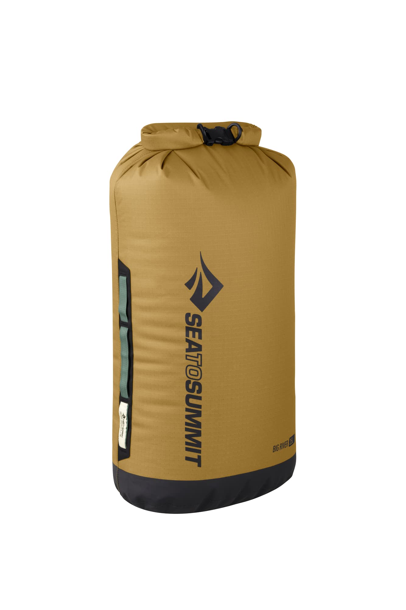 Sea to Summit - Big River Dry Bag XL 35L - Waterproof - Roll-Top - Resistant Fabric - Grab Handles, Lash Point & D-Ring - For Kayaking & Motorcycle