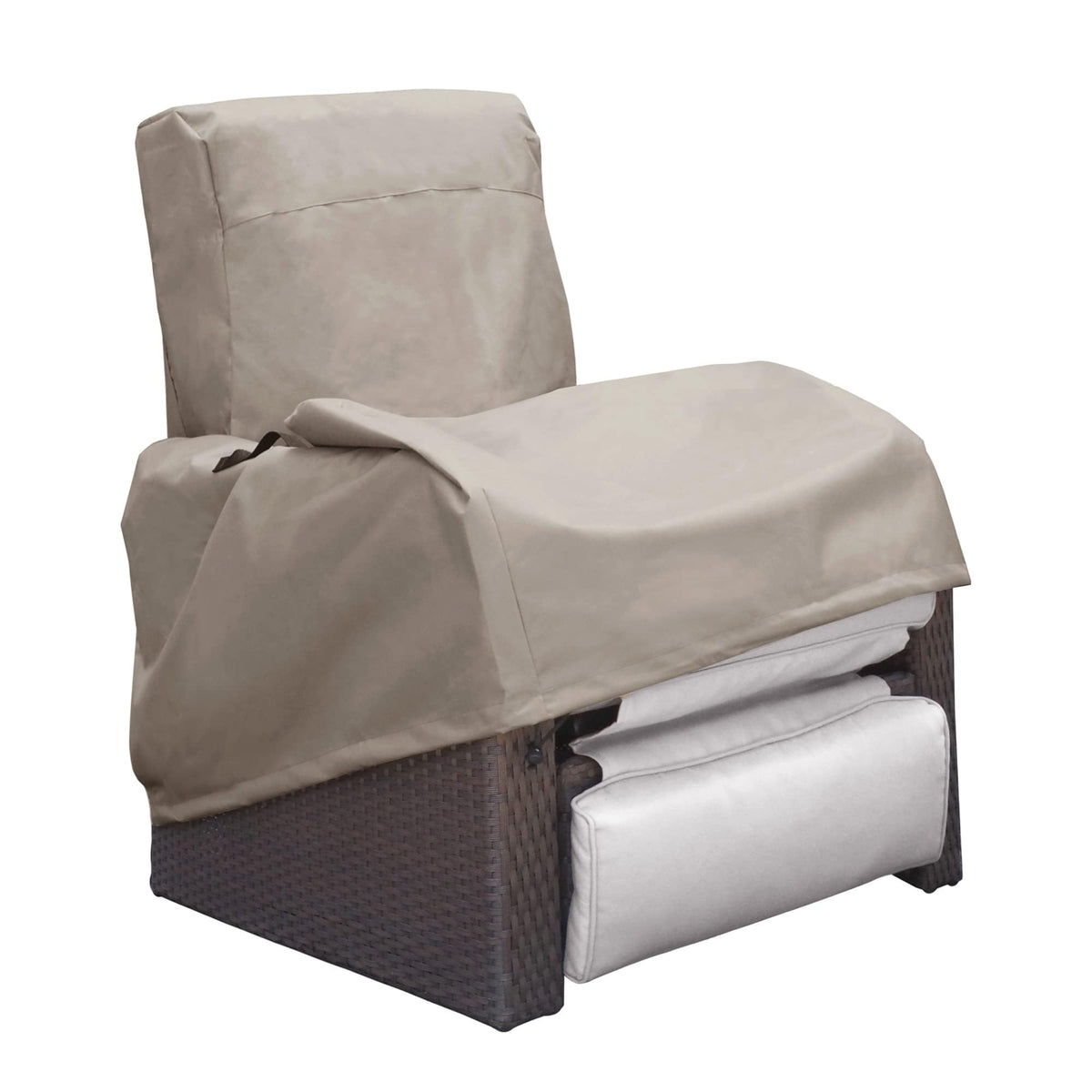 ART TO REAL Garden Chair Covers Waterproof,Outdoor Garden Furniture Covers with Adjustable Hem Cord,Air Vent Windproof Anti-UV Material Patio Chair
