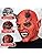 Zadin Algol Devil Mask - Latex Headgear for Halloween Fright Decoration - Demon Face Mask