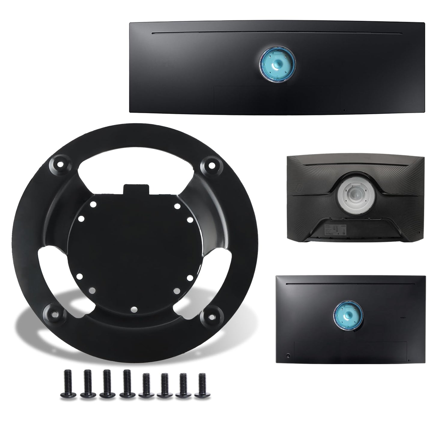 Odyssey G7 VESA Adapter Compatible with Samsung Odyssey G7 wall Mount G6 Monitor Mount Adapter for G65B G70A G70B G75NB G75T G77T CJ890 CRG9 CHG90