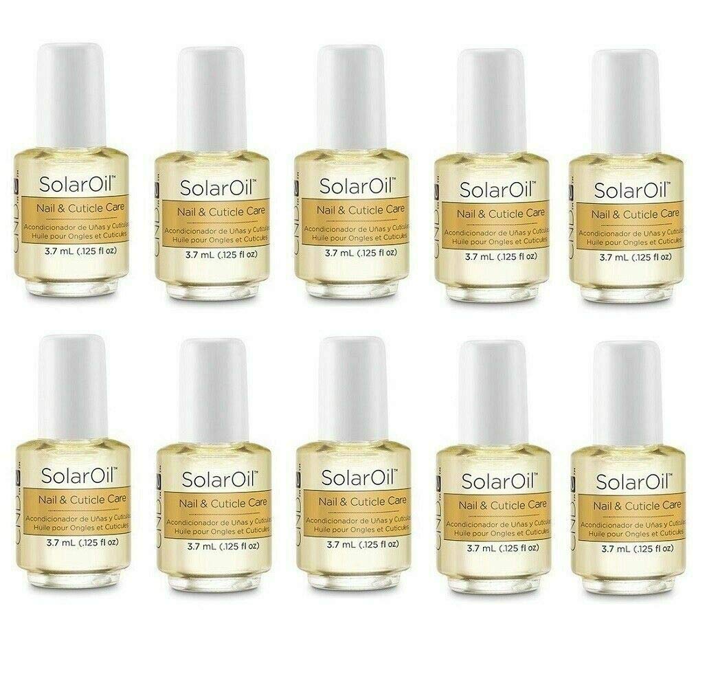 CND Cosmetics Travel Sized Solar Oil Cuticle Conditioner 3.7ml X 20 BOTTLES (20 X BOTTLES)