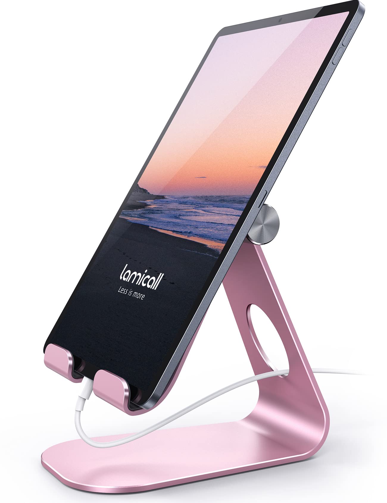 Lamicall Tablet Stand, Adjustable Tablet Holder - Desktop Stand Dock Compatible with New 2024 iPad Pro 9.7, 10.5, 11, 12.9, 13, iPad Air mini 2 3 4 5