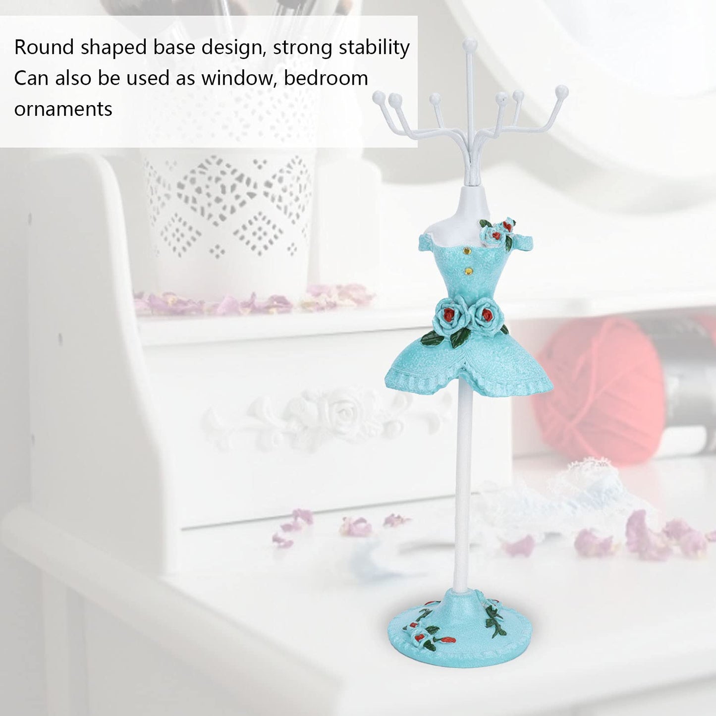 Jewelry Display Stand, Model Dress Earring Necklace Ring Jewelry Holder