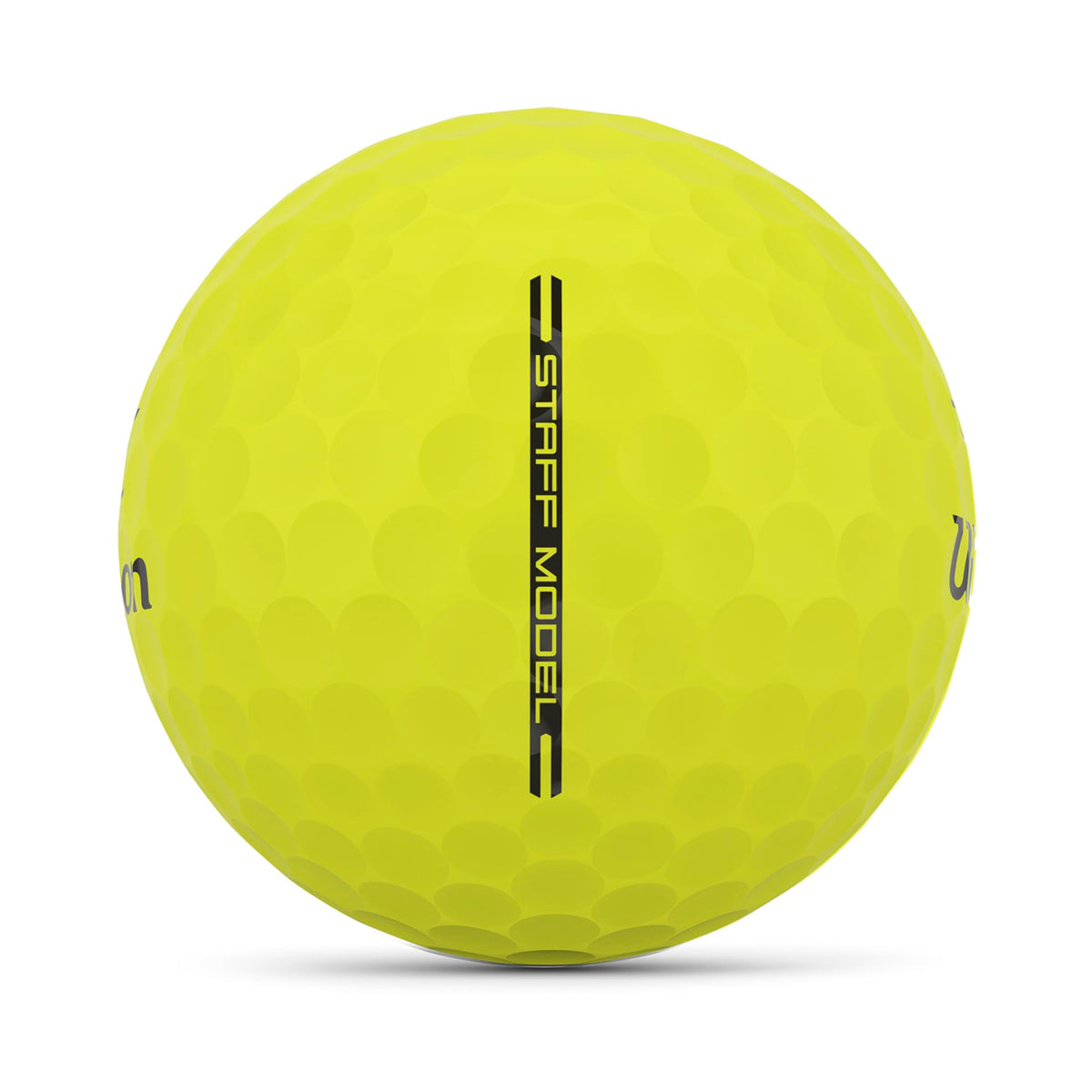 Wilson Staff Golf Balls, Staff Model, Four Piece High Spin Golf Ball, 12 Balls, Urethane, Yellow