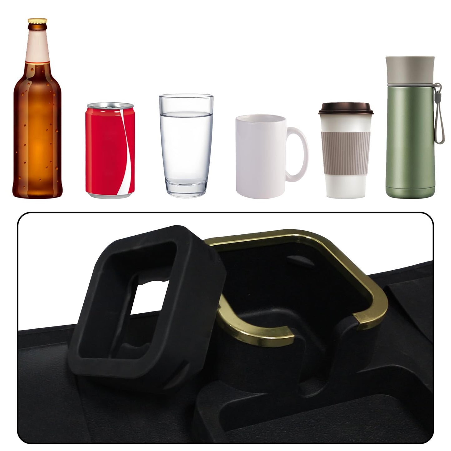 IULONEE Silikon Sofa Armlehne Tablett Rutschfeste Couch Ablage Sofa Drink Caddy Couch Quadratisches Tablett Sofa Armlehnen Organizer Mit Tablett