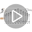 Qnkaa Ratchet Spanner Set 12pcs Metric Flexible Combination Wrench with Gear Ring Open-end Box-end Flex Flexi Head DIY Hand Tools Kit in Roll Bag 8-19mm