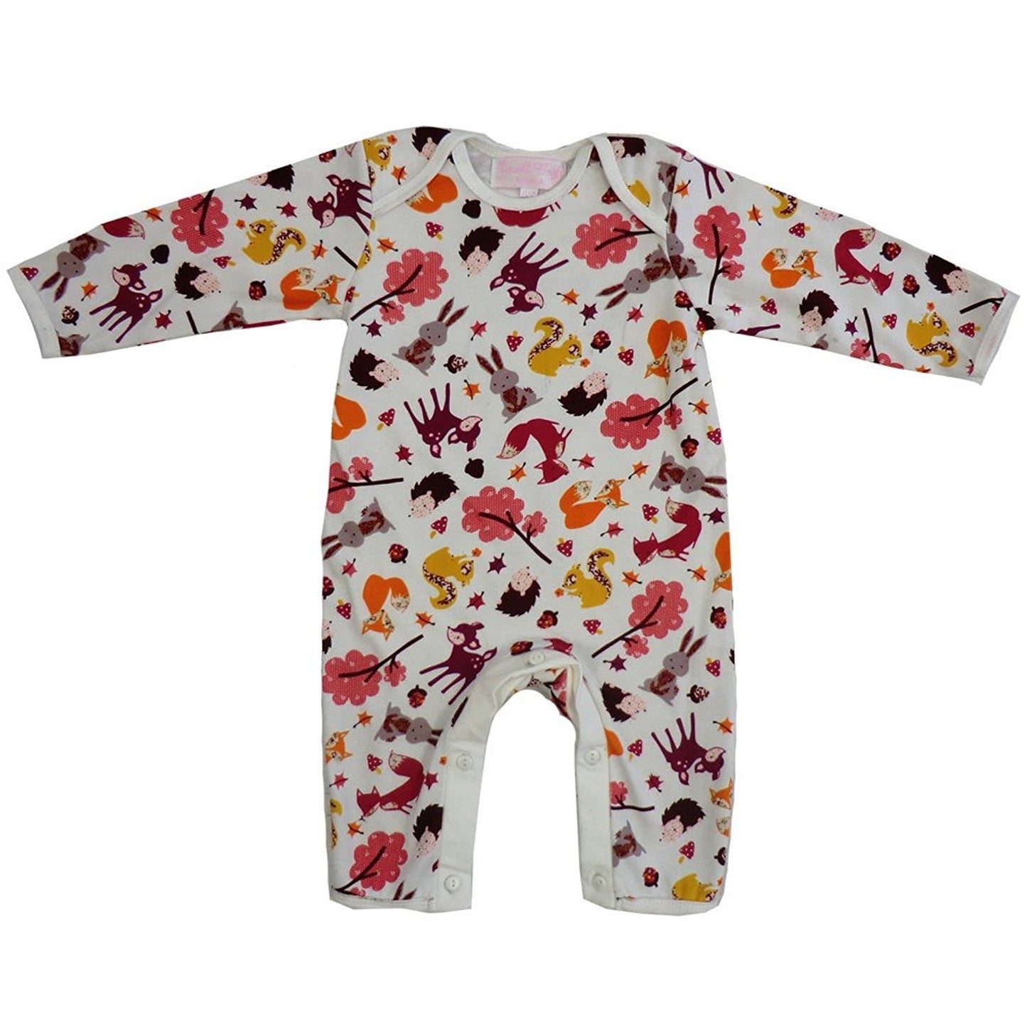 woodland creatures jumpsuit 0 - 6 months