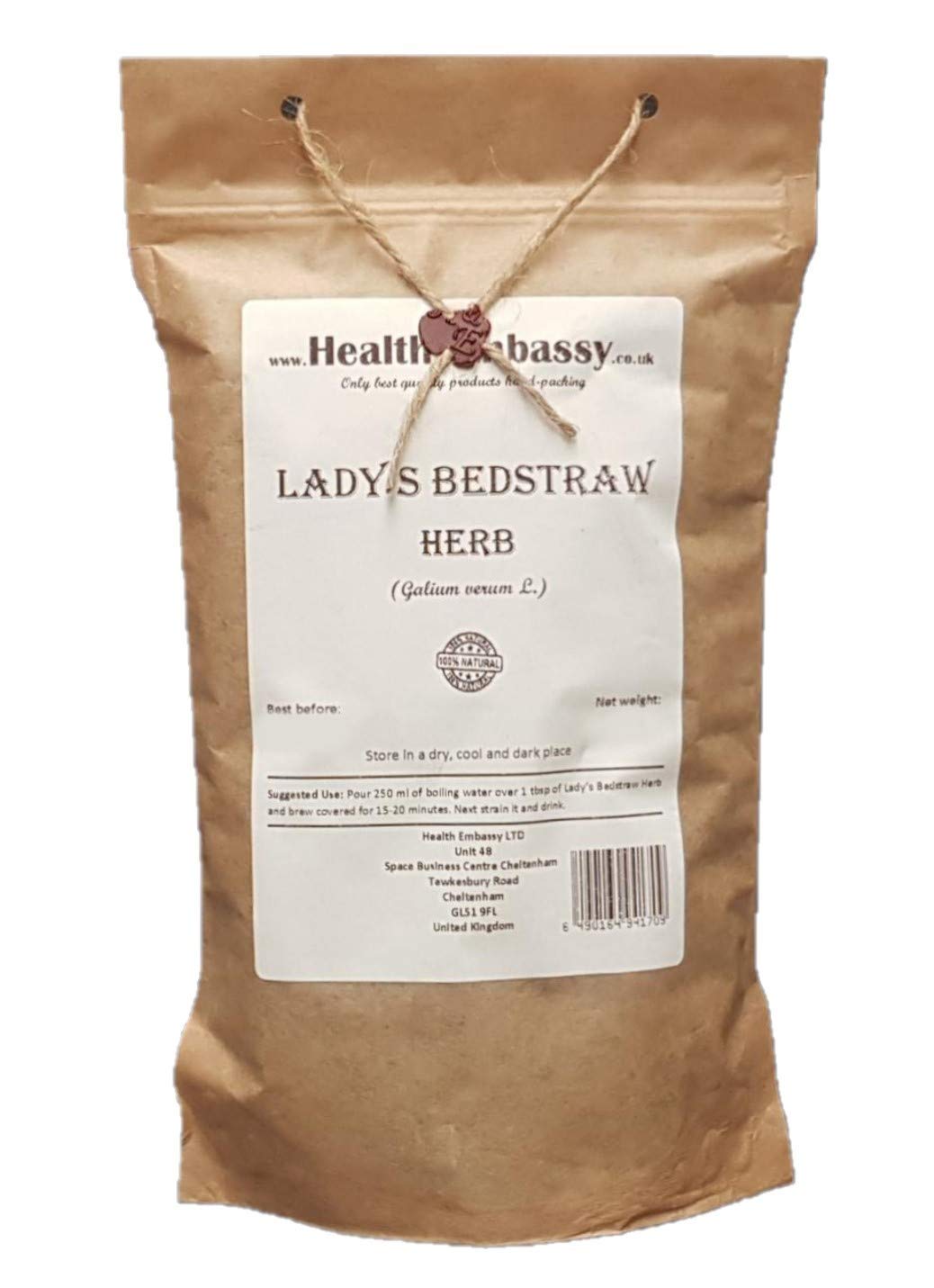 Health Embassy Lady's Bedstraw (Galium Verum) Tea (100g)