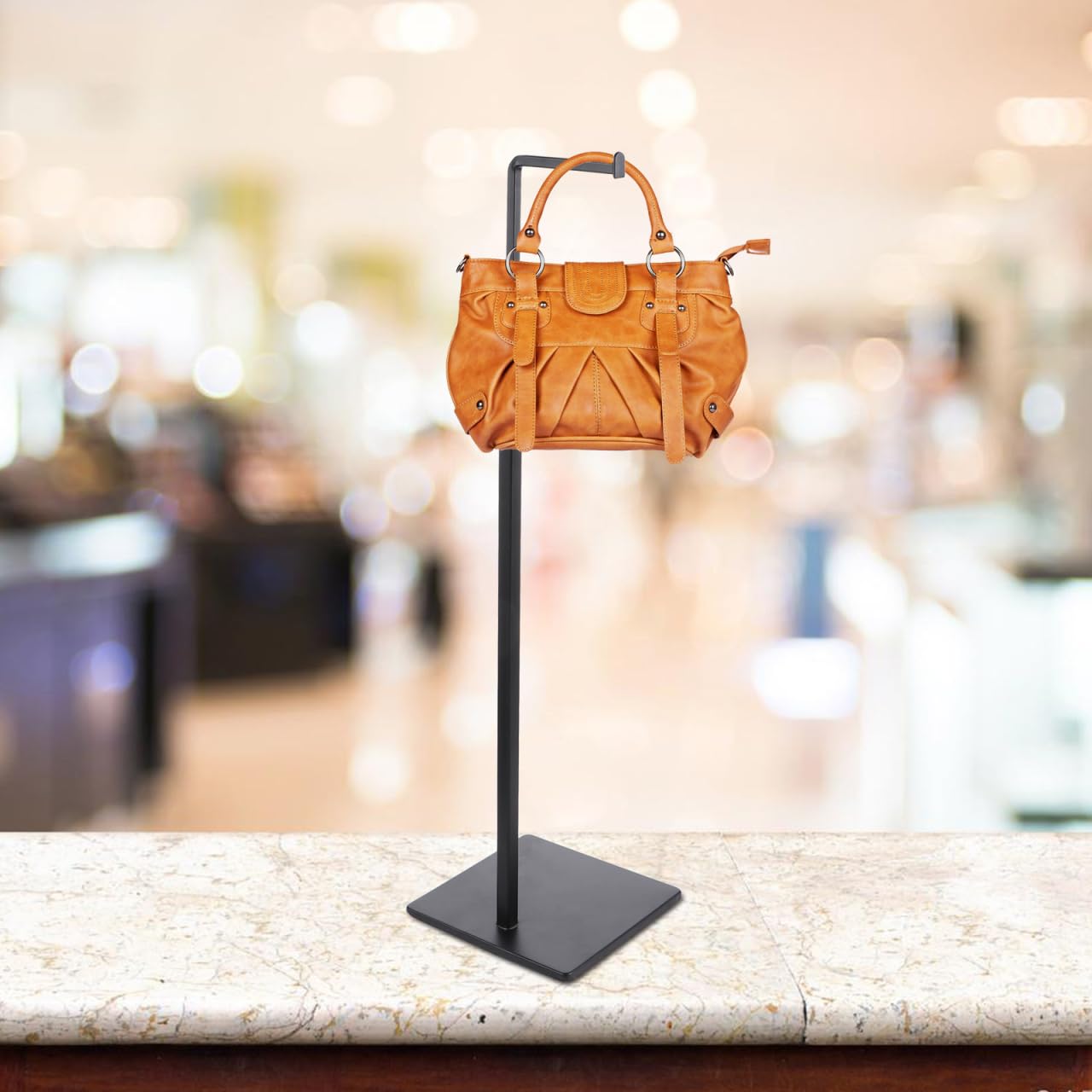 1pc Useful Handbag Display Rack Adjustable Height Women Bag Holder Storage Rack- Shop Equipment