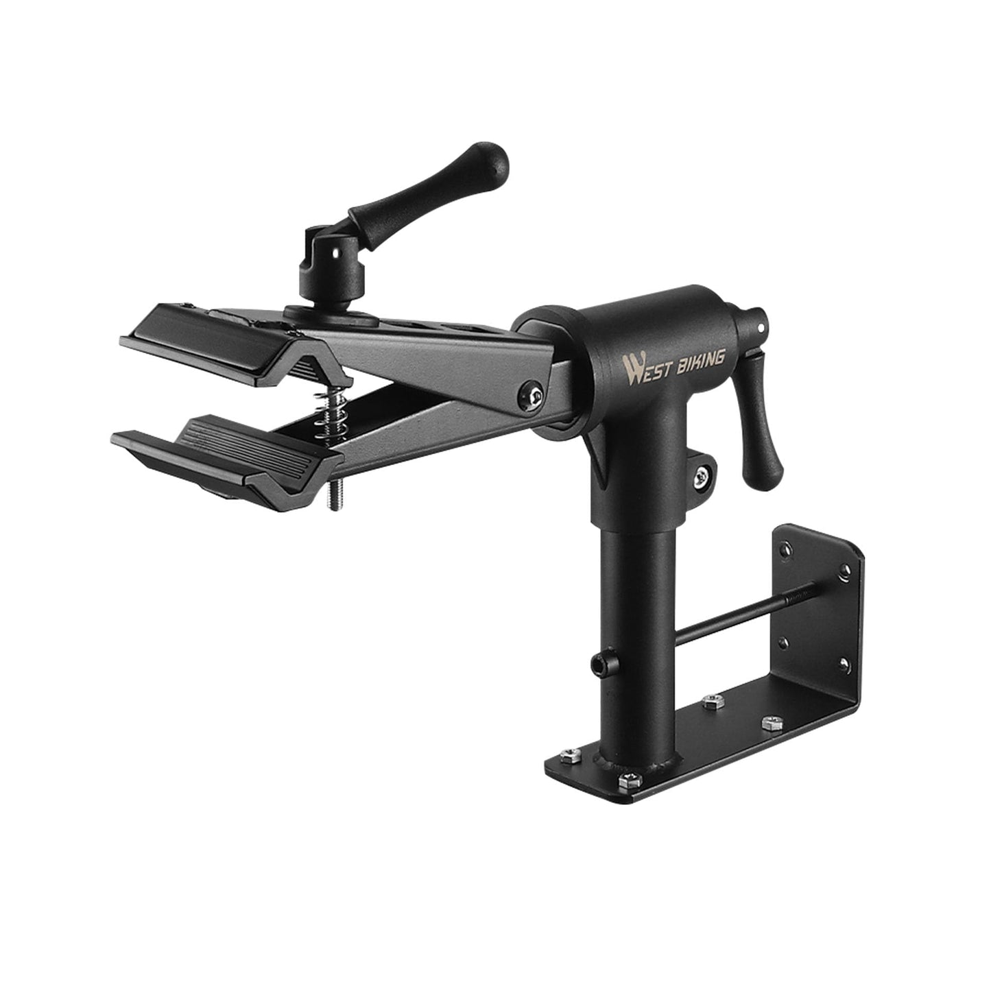 Mimoke 2 in 1 Bicycle Repair Stand Stable Wall and Workbench Mounting, Adjustable Carbon Steel Construction, Lightweight Construction, Load Capacity