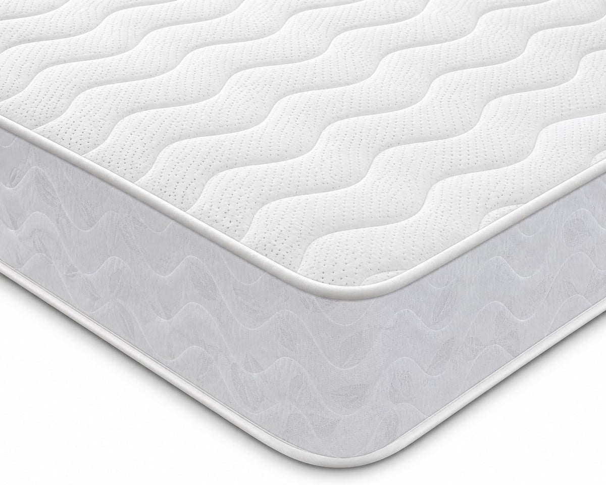 Starlight Beds Wave Budget Sprung 80x200 Mattress with Foam Layer