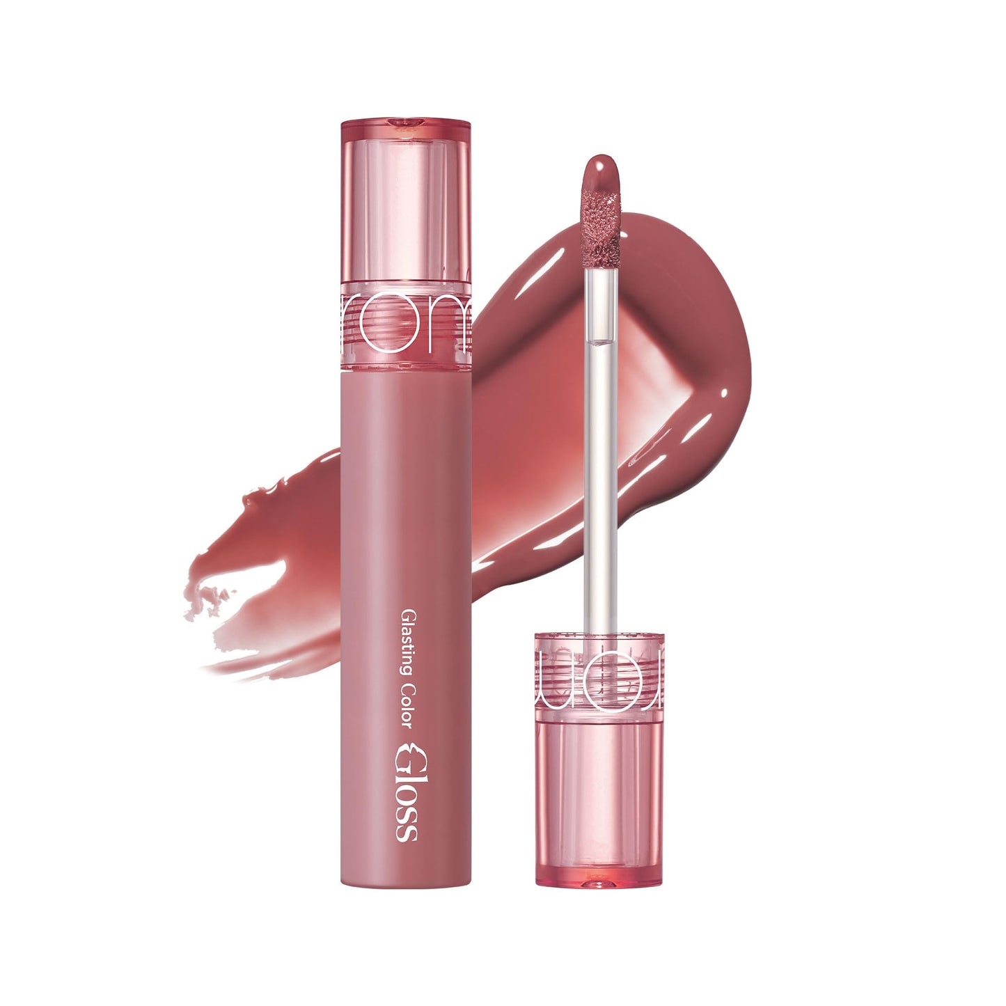 rom&nd Glasting Color Gloss 03 ROSE FINCH ?Plumping and Juicy Glow finish with refractive oil, Long-lasting, Vidvid Color?4g 0.14oz (1er Pack)