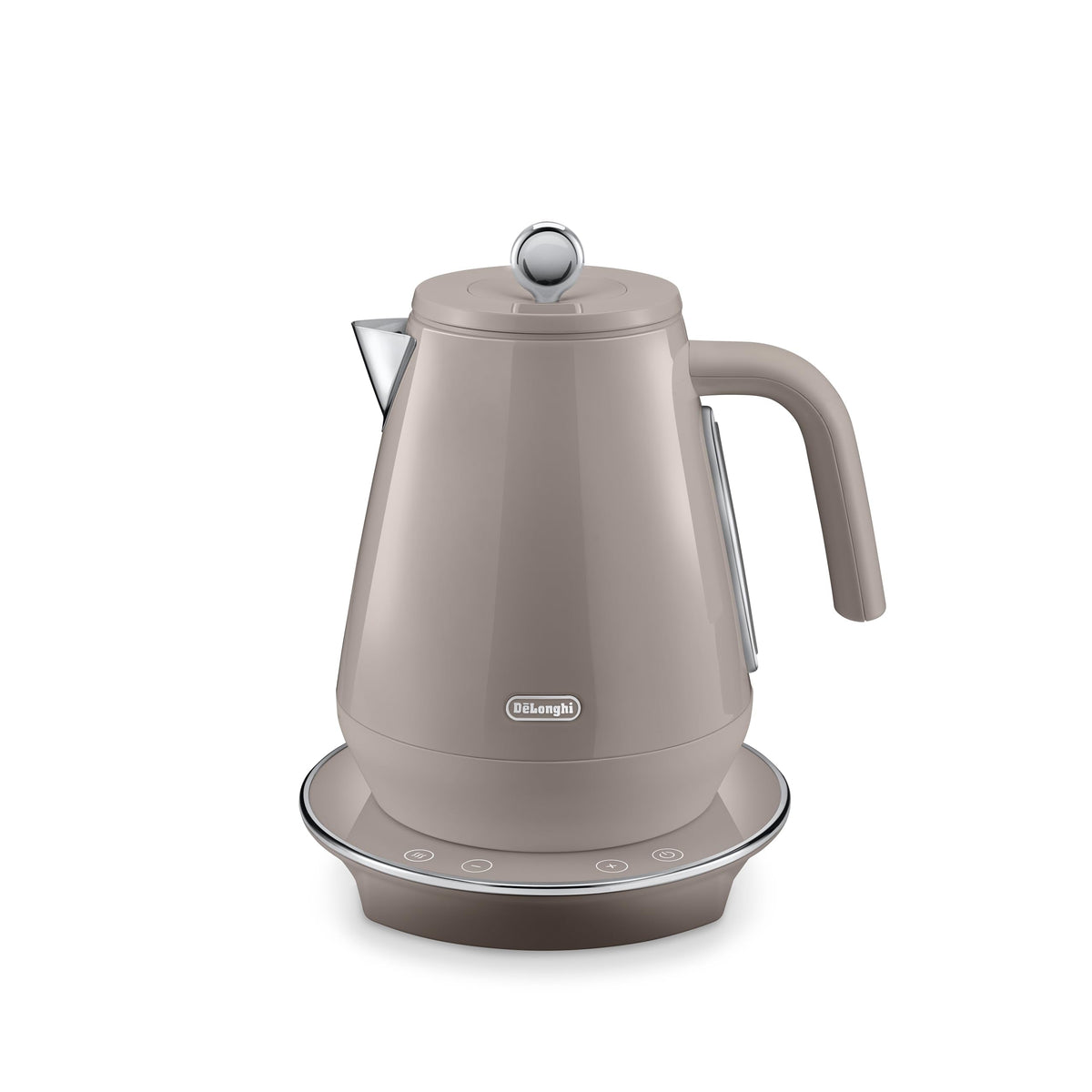De'Longhi Eclettica SpecialTea KBY3011.BG, Classic Style Electric Kettle with Variable Temperature Control 40?-100?, Anti Scale Filter, 360? Swivel