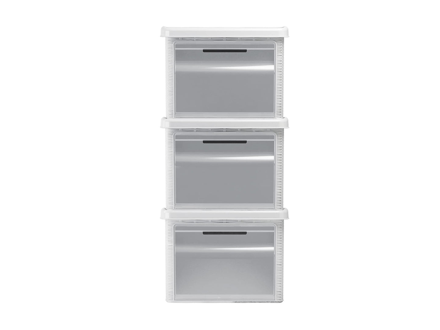 Stefanplast Elegance Multipurpose Case with Front Door, White, Medium/29 x 39 x 21 cm